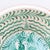 Ceramic Large Spanish Hand-Painted Revival Lebrillo Ceramic Bowl with Bird from Granada Pottery, 2010s For Sale - Image 7 of 13