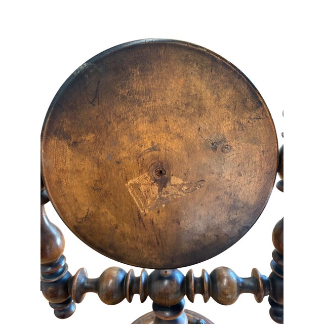Antique Victorian Walnut Swivel Dresser Mirror For Sale - Image 10 of 10