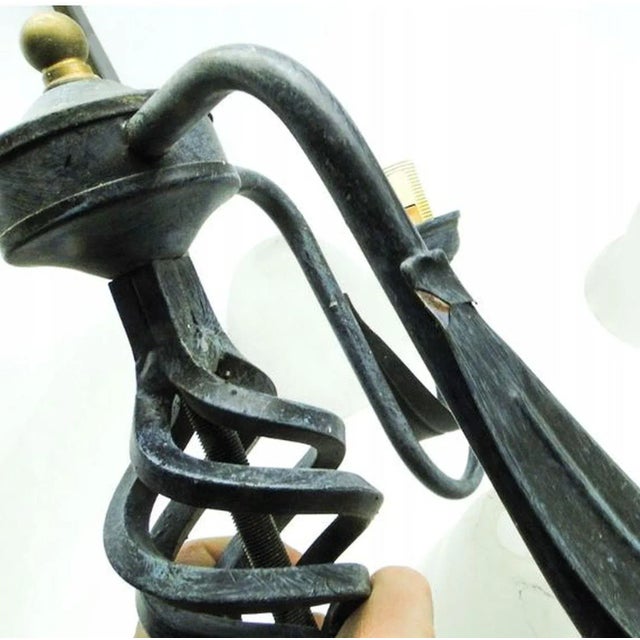 Mid-Century Modern Mid-Century Chandelier, Poland, 1970s For Sale - Image 3 of 6