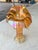 Antique Iridescent Marigold Carnival Glass Vase by Imperial Glass For Sale - Image 4 of 9