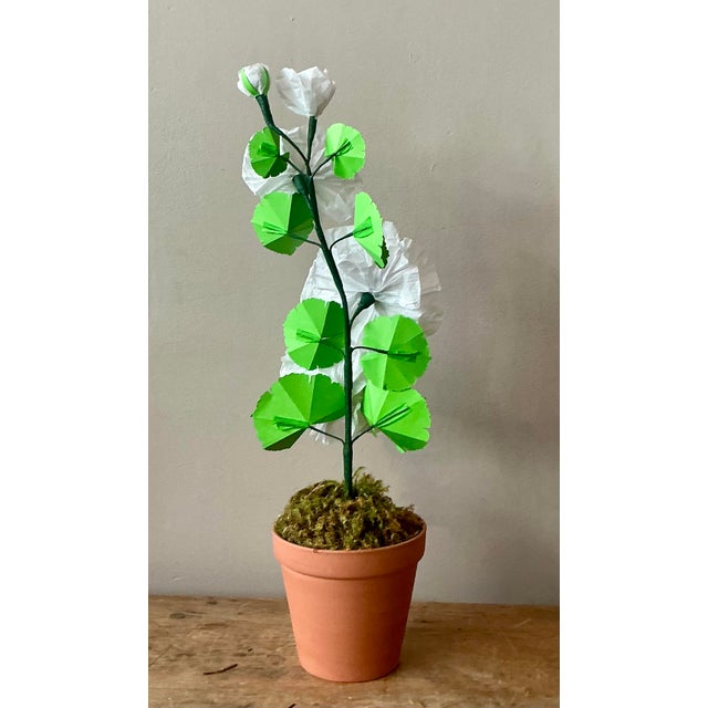 Contemporary Hand Rolled Paper Flowers For Sale - Image 4 of 6