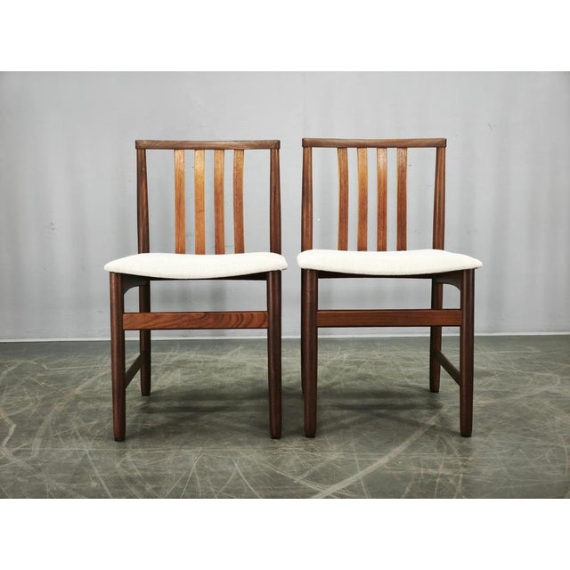 Danish Teak Dining Chairs, 1960s, Set of 4 For Sale - Image 4 of 14