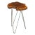 Free Edge Hairpin Tripod Leg Side Table For Sale