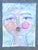A completely unique and original artwork by Auker. Mixed media on paper. COA included.