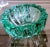 Art Deco Green Molded Glass Bowl by Pierre Davesn, 1930s For Sale - Image 11 of 13