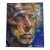 "Portrait of a Man", Original Oil Painting, Abstract Portrait Painting For Sale