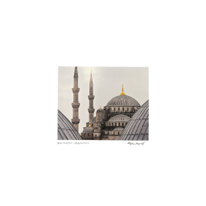 “Blue Mosque – Istanbul” Signed Photograph by Stephen Krupnick, 2010
