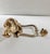Brass Vintage Solid Brass Hound Dog Door Knocker, Sporting Dog Entry Hardware For Sale - Image 8 of 10