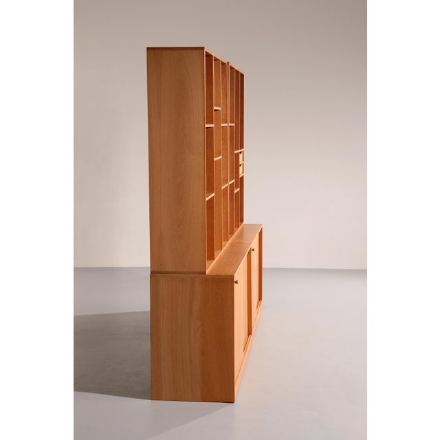 Danish Oak Wall Unit by Kurt Østervig for Kp Møbler, 1970, Set of 4 For Sale - Image 11 of 15
