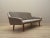 1980s Danish Grey Velour Sofa, 1980s For Sale - Image 5 of 11