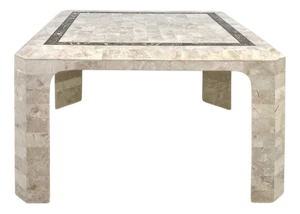 Coffee Table in Marquetry, 1980s