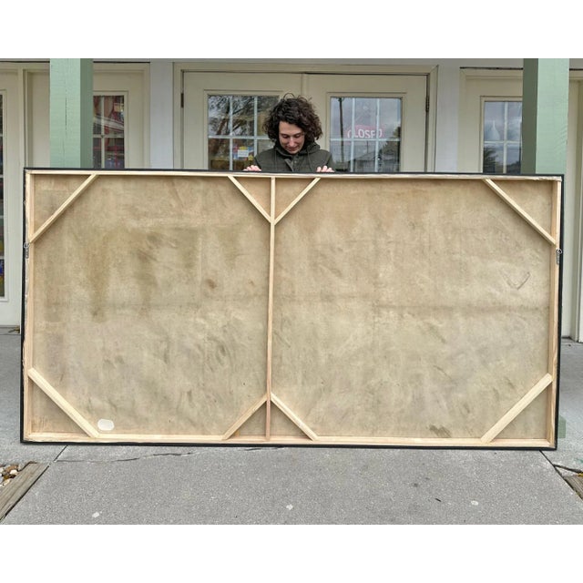 “Painting Porch” Oil on Canvas Painting by Abbott Pattison For Sale - Image 9 of 10