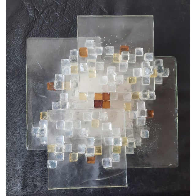 Murano Wall or Ceiling Lamp by Albano Poli for Poliarte Pavo, 1970s For Sale - Image 15 of 16