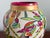 Dana Gibson Palm Beach Style Decorative Ceramic Ginger Jar- Tropical Theme Hot Pink, Green With Gilt Accents For Sale - Image 4 of 12