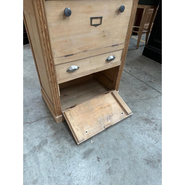 Small Storage Cabinet in Wood For Sale - Image 6 of 11