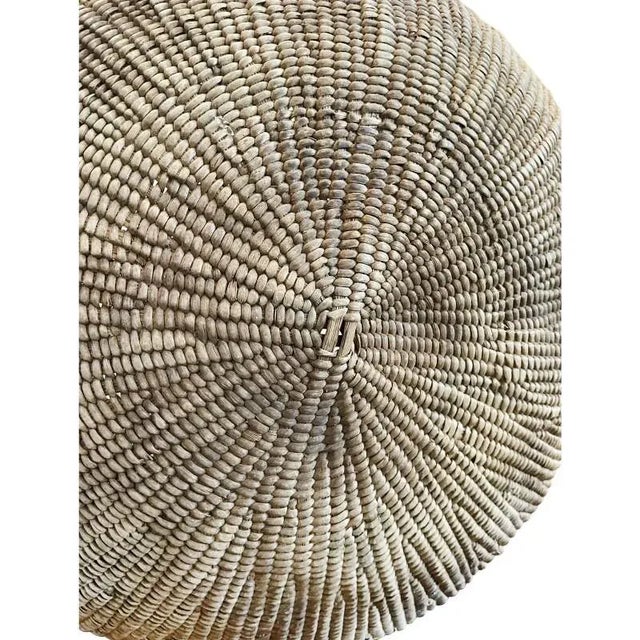 Early 20th Century Antique Woven Burden Gathering Basket For Sale - Image 5 of 6