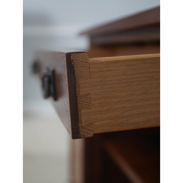 Stickley Stickley Harvey Ellis Arts & Crafts Console Hall Table For Sale - Image 4 of 18
