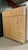 Vintage Cane Wardrobe with Top Storage Unit For Sale - Image 6 of 9