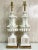 Off-white Vintage Italian Neoclassical Glazed Ceramic Urn Table Lamps – A Pair For Sale - Image 8 of 12
