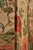 Vintage Scandinavian Chinoiserie Wood and Printed Fabric Room Divider For Sale - Image 9 of 18