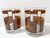 Georges Briard Vintage Georges Briard Mid-Century Old Fashioned Rocks Glasses- Set of 8 For Sale - Image 4 of 9
