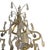 Italian Mid 20th Century Glamorous Italian 22k Gold Leaf & Rock Crystal Chandelier. 20th Century. For Sale - Image 3 of 10