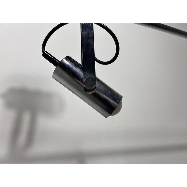 Midcentury Modern German Chrome Floor Lamp, 1970s For Sale - Image 10 of 14