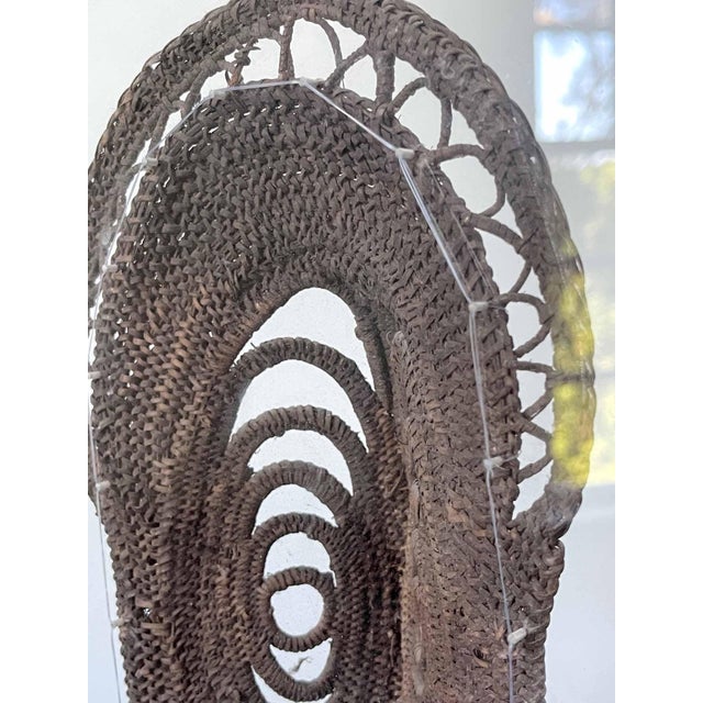 Chrome Fiber Polychrome Mask Yam Ancestor Papua New Guinea For Sale - Image 8 of 11