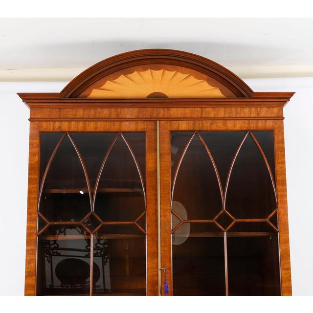 Vintage 20th Century Jupe Table, Chairs, Bookcases & Chiffonier from Harrods, Set of 16 For Sale - Image 14 of 17
