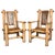Budji Layug Style Majestic Jumbo Bamboo Pagoda Lounge Chairs For Sale - Image 15 of 18