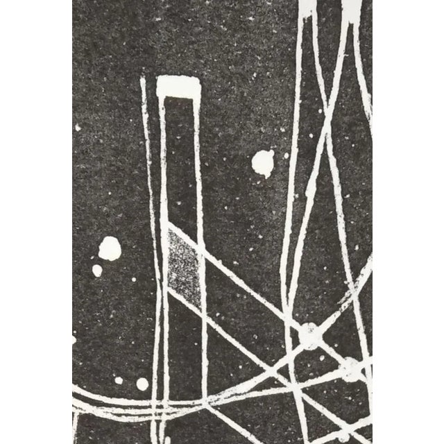 Will Faber, Untitled, 1974, Lithograph on Paper, in Flawless conditions. Designed 1970 to 1979 This piece has an...