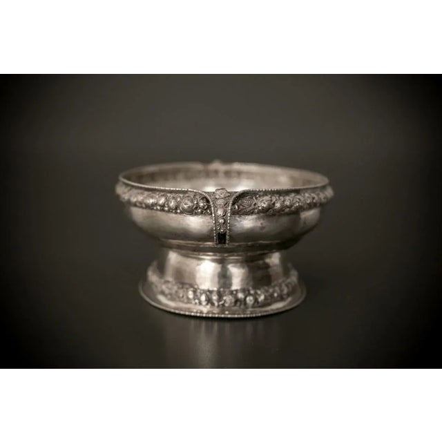 Metal Silver Fruit Basket, Germany For Sale - Image 7 of 9