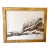 Contemporary Abstract Charcoal Drawing by Krista Everage on Rag Paper, With Wood Gilt Frame, Ready to Hang (Uv Plexiglass Face) For Sale