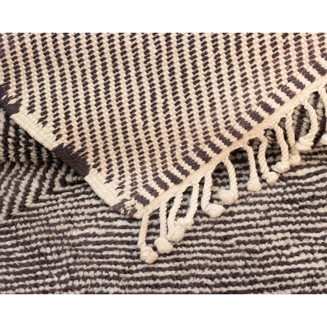 Early 21st Century Hand-Knotted Wool Rug by Azele Studio For Sale - Image 5 of 10