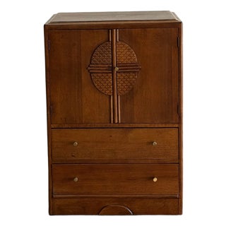 Antique Scalloped Center Highboy For Sale