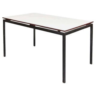 Mid-Century Modern Black and Grey Cansado Table attributed to Charlotte Perriand, 1950s For Sale