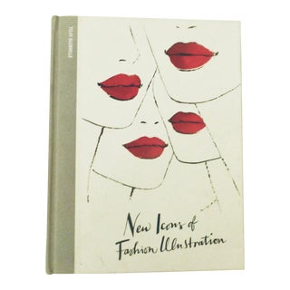 Icons of Fashion Illustration, Illustrated Coffee Table Book For Sale
