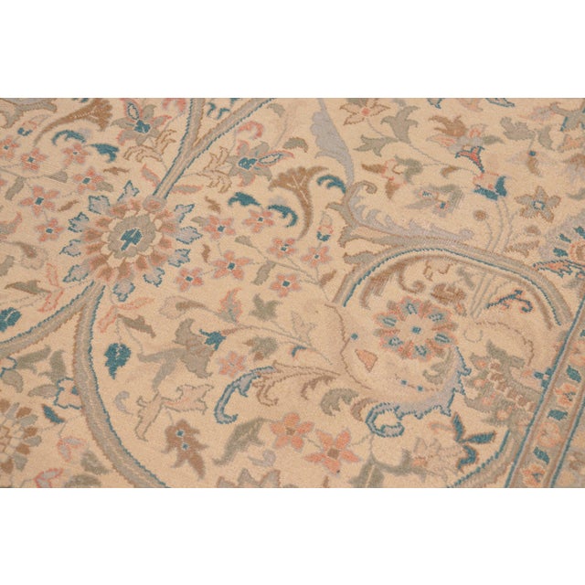 Boho Chic Gray/Gray Wool Rug - 9'10'' X 14'1'' For Sale - Image 4 of 10