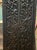 Bring an enchanting sense of nature and old-world artistry to your interiors with this vintage hand-carved wood barn door....