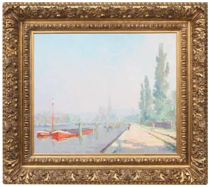 Oswald Poreau - Oil on Canvas