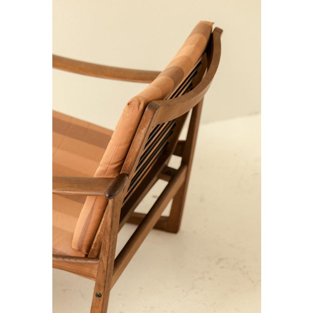 Brown Dutch Model 65 Lounge Chair by M. Nissen for Pastoe, 1960s For Sale - Image 8 of 17