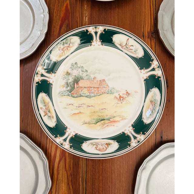 Vintage Pursuit by Noritake China - Large Platter- Chop Plate For Sale - Image 6 of 8