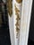 Monumental Hand-Carved Louis XVI Style White & Gilt Architectural Fireplace Mantel, Solid Wood, 83”w For Sale - Image 9 of 16
