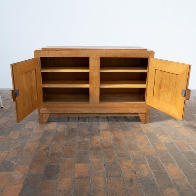 Vintage Sideboard in the style of Charles Dudouyt, 1940s For Sale - Image 4 of 9