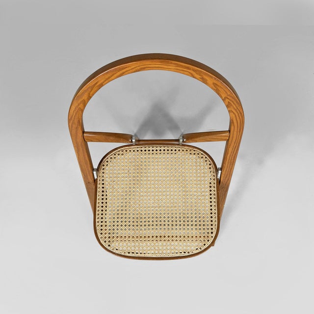 Beige Italian Arca Chairs by Gigi Sabadin for Crassevig, 1970s, Set of 6 For Sale - Image 8 of 16