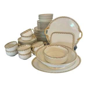 1920s Schleiger 101a by Haviland Limoge France - 40 Pieces