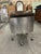 Industrial Restoration Hardware Teen Brown Leather & Aluminum “Aviator” Office Chair For Sale - Image 3 of 10