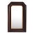 Large Antique Classical American Empire Flame Mahogany Mirror C1840 For Sale