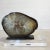 Contemporary Natural Sliced Agate on Glass - Block Base For Sale - Image 3 of 13