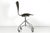 Model 3107 Desk Chair with Wheels by Arne Jacobsen for Fritz Hansen, Denmark 1955 For Sale - Image 6 of 16